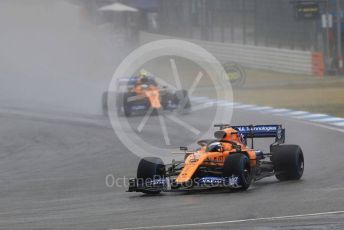 World © Octane Photographic Ltd. Formula 1 – German GP - Race. McLaren MCL34 – Carlos Sainz and Lando Norris. Hockenheimring, Hockenheim, Germany. Sunday 28th July 2019.