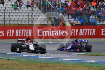 World © Octane Photographic Ltd. Formula 1 – German GP - Race. Alfa Romeo Racing C38 – Antonio Giovinazzi. Hockenheimring, Hockenheim, Germany. Sunday 28th July 2019.