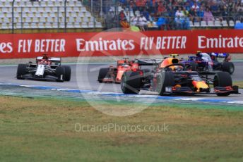World © Octane Photographic Ltd. Formula 1 – German GP - Race. Aston Martin Red Bull Racing RB15 – Pierre Gasly. Hockenheimring, Hockenheim, Germany. Sunday 28th July 2019.