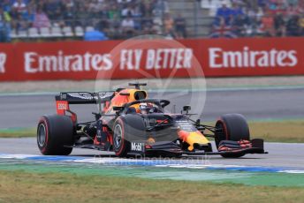 World © Octane Photographic Ltd. Formula 1 – German GP - Race. Aston Martin Red Bull Racing RB15 – Max Verstappen. Hockenheimring, Hockenheim, Germany. Sunday 28th July 2019.
