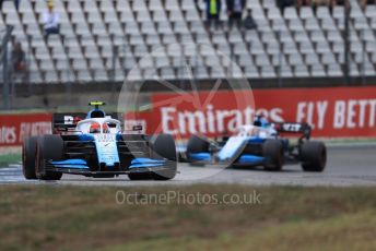 World © Octane Photographic Ltd. Formula 1 – German GP - Race. ROKiT Williams Racing FW42 – Robert Kubica and George Russell. Hockenheimring, Hockenheim, Germany. Sunday 28th July 2019.