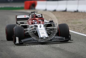 World © Octane Photographic Ltd. Formula 1 – German GP - Race. Alfa Romeo Racing C38 – Kimi Raikkonen. Hockenheimring, Hockenheim, Germany. Sunday 28th July 2019.