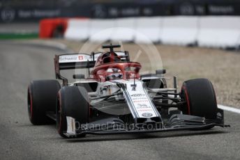 World © Octane Photographic Ltd. Formula 1 – German GP - Race. Alfa Romeo Racing C38 – Kimi Raikkonen. Hockenheimring, Hockenheim, Germany. Sunday 28th July 2019.