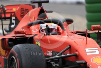 World © Octane Photographic Ltd. Formula 1 – German GP - Race. Scuderia Ferrari SF90 – Sebastian Vettel. Hockenheimring, Hockenheim, Germany. Sunday 28th July 2019.