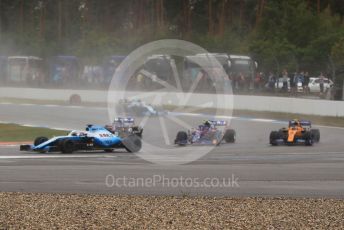 World © Octane Photographic Ltd. Formula 1 – German GP - Race. ROKiT Williams Racing FW 42 – George Russell. Hockenheimring, Hockenheim, Germany. Sunday 28th July 2019.