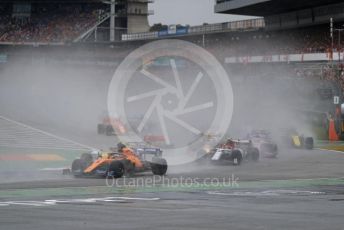 World © Octane Photographic Ltd. Formula 1 – German GP - Race. McLaren MCL34 – Carlos Sainz. Hockenheimring, Hockenheim, Germany. Sunday 28th July 2019.