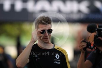 World © Octane Photographic Ltd. Formula 1 – German GP - Paddock. Renault Sport F1 Team RS19 – Nico Hulkenberg. Hockenheimring, Hockenheim, Germany. Friday 26th July 2019.