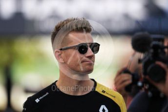 World © Octane Photographic Ltd. Formula 1 – German GP - Paddock. Renault Sport F1 Team RS19 – Nico Hulkenberg. Hockenheimring, Hockenheim, Germany. Friday 26th July 2019.