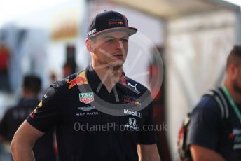 World © Octane Photographic Ltd. Formula 1 – German GP - Paddock. Aston Martin Red Bull Racing RB15 – Max Verstappen. Hockenheimring, Hockenheim, Germany. Friday 26th July 2019.