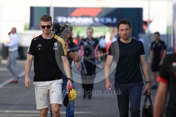 World © Octane Photographic Ltd. Formula 1 – German GP - Paddock. Renault Sport F1 Team RS19 – Nico Hulkenberg. Hockenheimring, Hockenheim, Germany. Friday 26th July 2019.