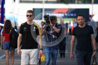 World © Octane Photographic Ltd. Formula 1 – German GP - Paddock. Renault Sport F1 Team RS19 – Nico Hulkenberg. Hockenheimring, Hockenheim, Germany. Friday 26th July 2019.