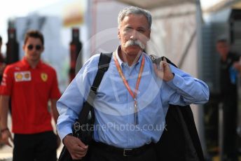 World © Octane Photographic Ltd. Formula 1 - German GP - Paddock. Chase Carey - Chief Executive Officer of the Formula One Group. Hockenheimring, Hockenheim, Germany. Friday 26th July 2019.