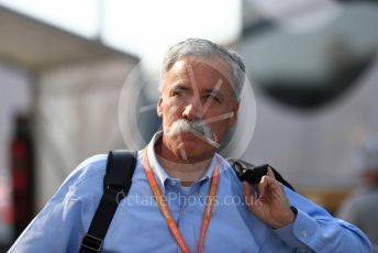 World © Octane Photographic Ltd. Formula 1 - German GP - Paddock. Chase Carey - Chief Executive Officer of the Formula One Group. Hockenheimring, Hockenheim, Germany. Friday 26th July 2019.