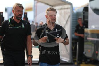 World © Octane Photographic Ltd. Formula 1 – German GP - Paddock. Rich Energy Haas F1 Team VF19 – Kevin Magnussen. Hockenheimring, Hockenheim, Germany. Friday 26th July 2019.