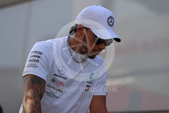 World © Octane Photographic Ltd. Formula 1 – German GP - Paddock. Mercedes AMG Petronas Motorsport AMG F1 W10 EQ Power+ - Lewis Hamilton. Hockenheimring, Hockenheim, Germany. Friday 26th July 2019.