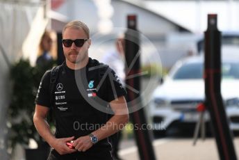 World © Octane Photographic Ltd. Formula 1 – German GP - Paddock. Mercedes AMG Petronas Motorsport AMG F1 W10 EQ Power+ - Valtteri Bottas. Hockenheimring, Hockenheim, Germany. Friday 26th July 2019.