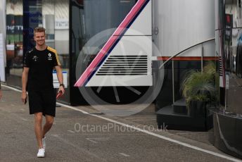 World © Octane Photographic Ltd. Formula 1 – German GP - Paddock. Renault Sport F1 Team RS19 – Nico Hulkenberg. Hockenheimring, Hockenheim, Germany. Saturday 27th July 2019.