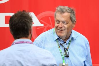 World © Octane Photographic Ltd. Formula 1 - German GP - Practice 3. Norbert Haug, former head of Mercedes Motorsport. Hockenheimring, Hockenheim, Germany. Saturday 27th July 2019.