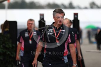 World © Octane Photographic Ltd. Formula 1 - German GP - Practice 3. Andy Stevenson – Sporting Director at SportPesa Racing Point. Hockenheimring, Hockenheim, Germany. Saturday 27th July 2019.