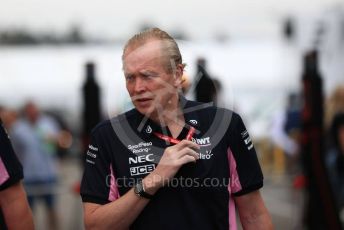 World © Octane Photographic Ltd. Formula 1 - German GP - Practice 3. Andrew (Andy) Green - Technical Director at SportPesa Racing Point. Hockenheimring, Hockenheim, Germany. Saturday 27th July 2019.
