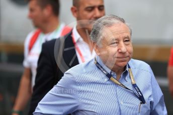 World © Octane Photographic Ltd. Formula 1 - German GP - Practice 3. Jean Todt – President of FIA. Hockenheimring, Hockenheim, Germany. Saturday 27th July 2019.