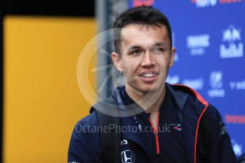 World © Octane Photographic Ltd. Formula 1 – German GP - Paddock. Scuderia Toro Rosso STR14 – Alexander Albon. Hockenheimring, Hockenheim, Germany. Saturday 27th July 2019.