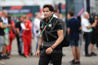 World © Octane Photographic Ltd. Formula 1 – German GP - Paddock. Rich Energy Haas F1 Team VF19 – Pietro Fittipaldi. Hockenheimring, Hockenheim, Germany. Saturday 27th July 2019.