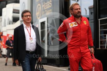 World © Octane Photographic Ltd. Formula 1 - German GP - Practice 3. Louis Camilleri - CEO of Ferrari and former Chairman of Philip Morris International. Hockenheimring, Hockenheim, Germany. Saturday 27th July 2019.