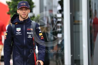 World © Octane Photographic Ltd. Formula 1 – German GP - Paddock. Aston Martin Red Bull Racing RB15 – Pierre Gasly. Hockenheimring, Hockenheim, Germany. Saturday 27th July 2019.