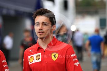 World © Octane Photographic Ltd. Formula 1 – German GP - Paddock. Scuderia Ferrari SF90 – Charles Leclerc. Hockenheimring, Hockenheim, Germany. Saturday 27th July 2019.