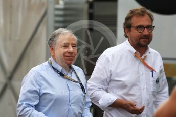 World © Octane Photographic Ltd. Formula 1 - German GP - Paddock. Jean Todt – President of FIA. Hockenheimring, Hockenheim, Germany. Sunday 28th July 2019.