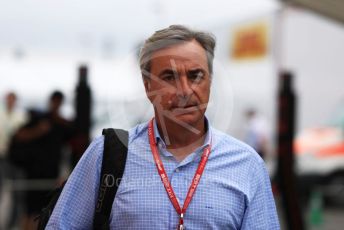 World © Octane Photographic Ltd. Formula 1 – German GP - Paddock. Carlos Sainz snr. Hockenheimring, Hockenheim, Germany. Sunday 28th July 2019.