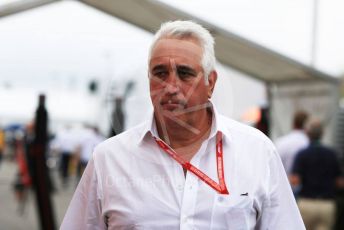 World © Octane Photographic Ltd. Formula 1 - German GP - Paddock. Lance Stroll father Lawrence Stroll - investor, part-owner of SportPesa Racing Point. Hockenheimring, Hockenheim, Germany. Sunday 28th July 2019.