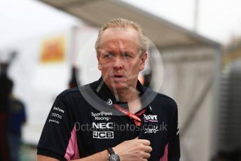 World © Octane Photographic Ltd. Formula 1 - German GP - Paddock. Andrew (Andy) Green - Technical Director at SportPesa Racing Point. Hockenheimring, Hockenheim, Germany. Sunday 28th July 2019.