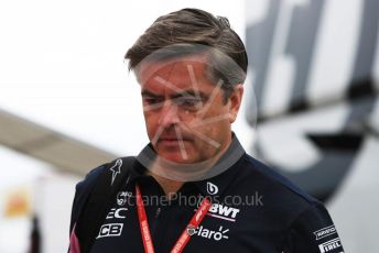 World © Octane Photographic Ltd. Formula 1 - German GP - Paddock. Andy Stevenson – Sporting Director at SportPesa Racing Point. Hockenheimring, Hockenheim, Germany. Sunday 28th July 2019.