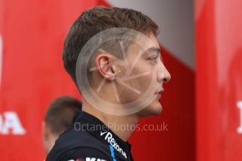 World © Octane Photographic Ltd. Formula 1 – German GP - Paddock. ROKiT Williams Racing FW 42 – George Russell. Hockenheimring, Hockenheim, Germany. Sunday 28th July 2019.