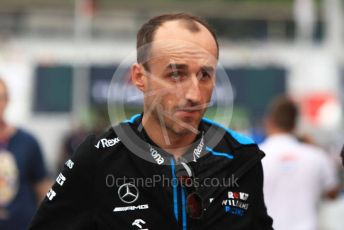 World © Octane Photographic Ltd. Formula 1 – German GP - Paddock. ROKiT Williams Racing FW42 – Robert Kubica. Hockenheimring, Hockenheim, Germany. Sunday 28th July 2019.