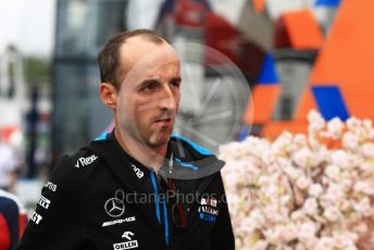 World © Octane Photographic Ltd. Formula 1 – German GP - Paddock. ROKiT Williams Racing FW42 – Robert Kubica. Hockenheimring, Hockenheim, Germany. Sunday 28th July 2019.