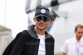 World © Octane Photographic Ltd. Formula 1 – German GP - Paddock. Mercedes AMG Petronas Motorsport AMG F1 W10 EQ Power+ Reserve Driver - Esteban Ocon. Hockenheimring, Hockenheim, Germany. Sunday 28th July 2019.