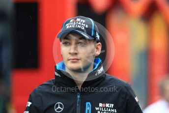 World © Octane Photographic Ltd. Formula 1 – German GP - Paddock. ROKiT Williams Racing FW 42 – George Russell. Hockenheimring, Hockenheim, Germany. Sunday 28th July 2019.