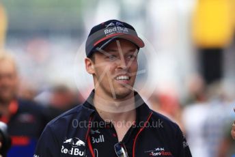 World © Octane Photographic Ltd. Formula 1 – German GP - Paddock. Scuderia Toro Rosso STR14 – Daniil Kvyat. Hockenheimring, Hockenheim, Germany. Sunday 28th July 2019.