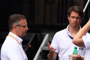 World © Octane Photographic Ltd. Formula 1 - German GP - Paddock. F1 Medical Car team, Dr.Ian Roberts and driver Alan van der Merwe. Hockenheimring, Hockenheim, Germany. Sunday 28th July 2019.