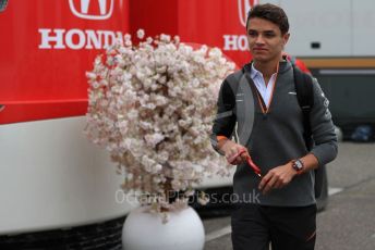 World © Octane Photographic Ltd. Formula 1 – German GP - Paddock. McLaren MCL34 – Lando Norris. Hockenheimring, Hockenheim, Germany. Sunday 28th July 2019.