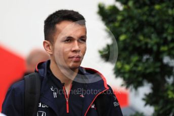 World © Octane Photographic Ltd. Formula 1 – German GP - Paddock. Scuderia Toro Rosso STR14 – Alexander Albon. Hockenheimring, Hockenheim, Germany. Sunday 28th July 2019.