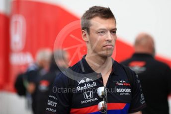 World © Octane Photographic Ltd. Formula 1 – German GP - Paddock. Scuderia Toro Rosso STR14 – Daniil Kvyat. Hockenheimring, Hockenheim, Germany. Sunday 28th July 2019.