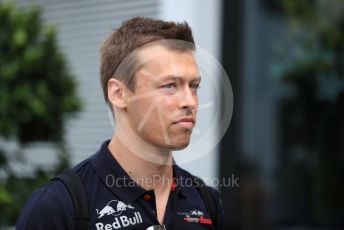 World © Octane Photographic Ltd. Formula 1 – German GP - Paddock. Scuderia Toro Rosso STR14 – Daniil Kvyat. Hockenheimring, Hockenheim, Germany. Sunday 28th July 2019.