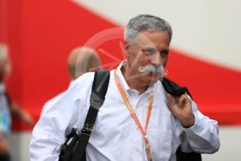 World © Octane Photographic Ltd. Formula 1 - German GP - Paddock. Chase Carey - Chief Executive Officer of the Formula One Group. Hockenheimring, Hockenheim, Germany. Sunday 28th July 2019.