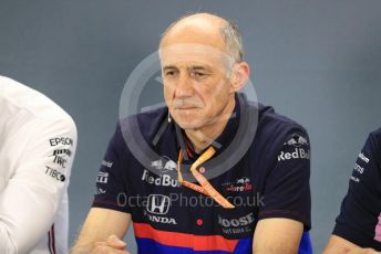 World © Octane Photographic Ltd. Formula 1 - German GP – Friday FIA Team Press Conference. Franz Tost – Team Principal of Scuderia Toro Rosso. Hockenheimring, Hockenheim, Germany. Friday 26th July 2019.