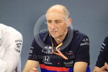 World © Octane Photographic Ltd. Formula 1 - German GP – Friday FIA Team Press Conference. Franz Tost – Team Principal of Scuderia Toro Rosso. Hockenheimring, Hockenheim, Germany. Friday 26th July 2019.