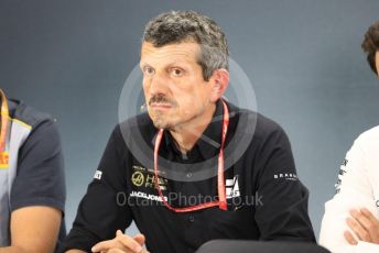 World © Octane Photographic Ltd. Formula 1 - German GP – Friday FIA Team Press Conference. Guenther Steiner - Team Principal of Rich Energy Haas F1 Team. Hockenheimring, Hockenheim, Germany. Friday 26th July 2019.